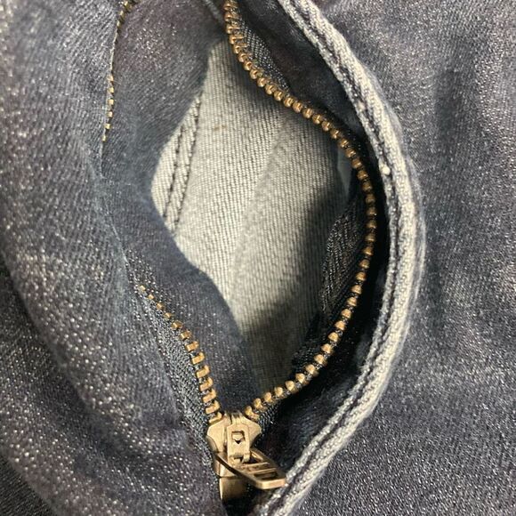 CALVIN KLEIN Curvy Boot Jeans Size 16 /33 Inseam 28” Blue - Picture 4 of 9